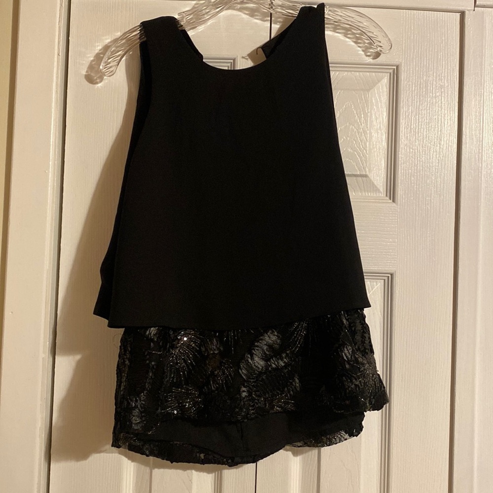 Black dress top